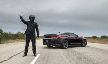 Hennessey Exorcist Chevrolet Camaro ZL1 tops out at 217 MPH