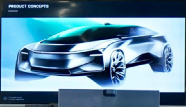 Faraday Future previews future product during supplier meeting