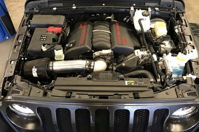 2018 Jeep Wrangler LS V-8 swap by Bruiser Conversions