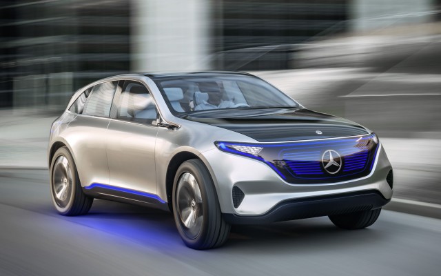 Mercedes-Benz Generation EQ concept, 2016 Paris auto show