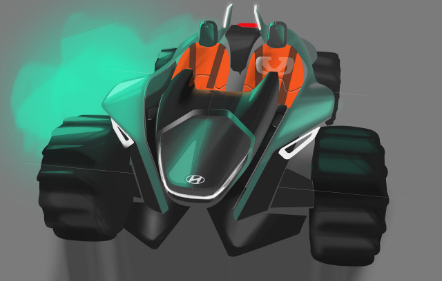 Teaser for Hyundai Kite concept debuting at 2018 Geneva auto show