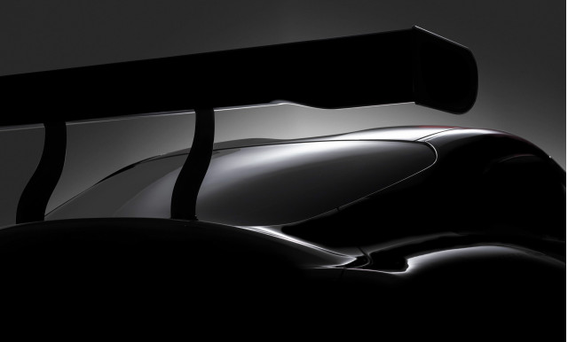 Teaser for Toyota Supra race car concept debuting at 2018 Geneva auto show