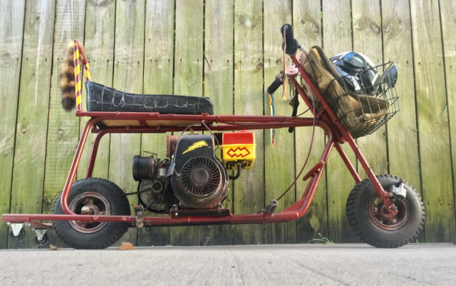 The original Dumb and Dumber mini bike is up for sale