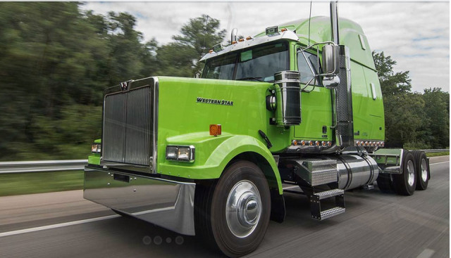 Western Star semi tractor used to promote Fitzgerald Glider Kits
