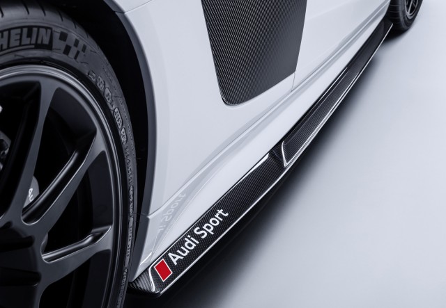 2018 Audi R8 fitted with items from Audi Sport Performance Parts range