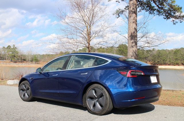 2018 Tesla Model 3 Long Range electric car, road test in greater Atlanta area, Feb 2018 2018 Tesla Model 3 Long Range electric car, road test in greater Atlanta area, Feb 2018