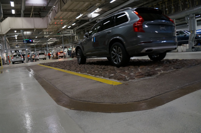 2018 Volvo XC90 rolls off the assembly line in Torslanda, Sweden