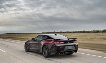 Hennessey's Exorcist Camaro is quicker in the 1/4 mile than the Dodge Demon