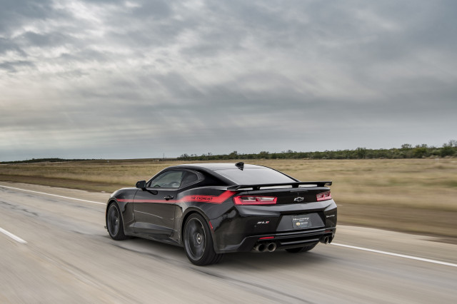 Hennessey Exorcist Camaro ZL1 hits 217 mph during top speed run