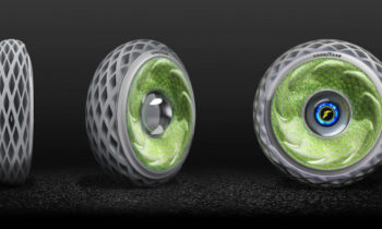 Goodyear Oxygene concept tire cleans the air as it rolls