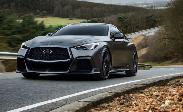 Infiniti Q60 Project Black S concept, 2017 Geneva auto show