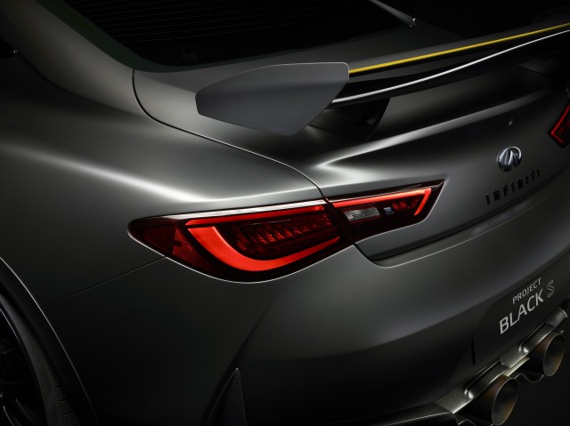 Infiniti Q60 Project Black S concept, 2017 Geneva auto show