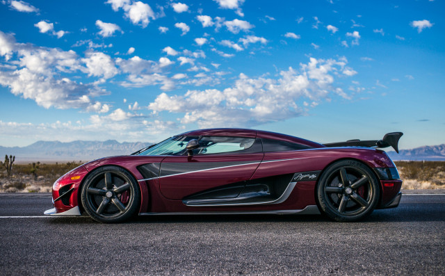 Koenigsegg Agera RS during 2017 production car land speed record attempt