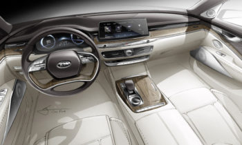 Kia teases interior of 2019 K900 flagship sedan