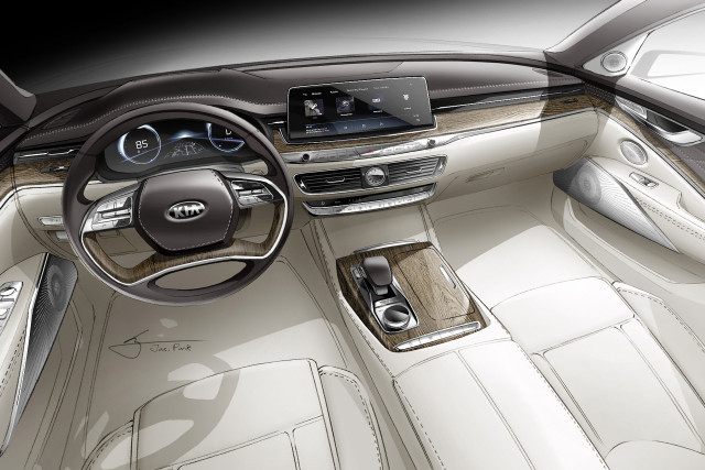 Teaser for 2019 Kia K900