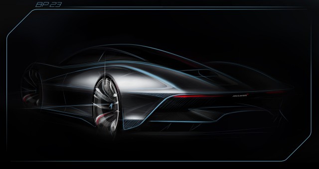 Teaser for McLaren BP23 F1 successor launching in 2019