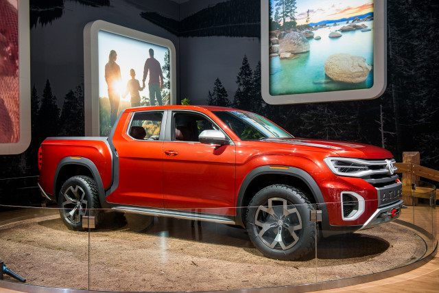 Volkswagen Atlas Tanoak concept, 2018 New York auto show