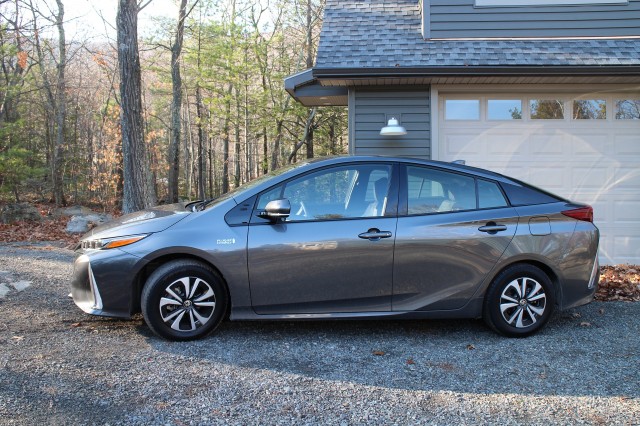 2017 Toyota Prius Prime, Catskill Mountains, NY, Nov 2016