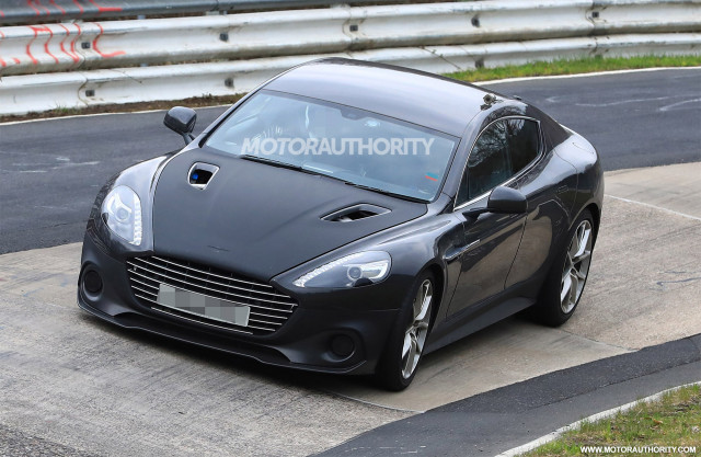 2018 Aston Martin Rapide AMR spy shots - Image via S. Baldauf/SB-Medien