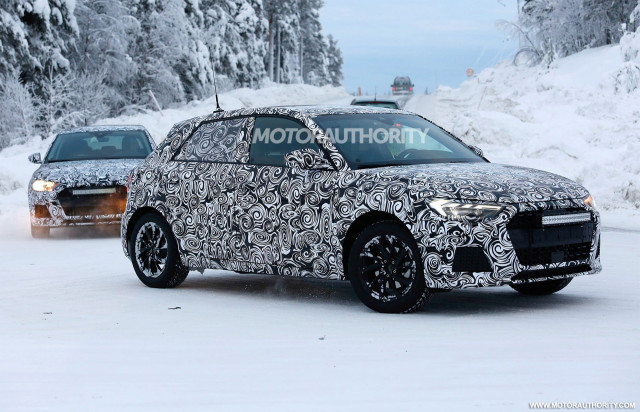 2019 Audi A1 spy shots - Image via S. Baldauf/SB-Medien