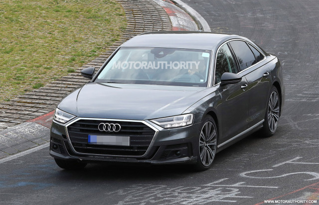 2020 Audi S8 spy shots - Image via S. Baldauf/SB-Medien