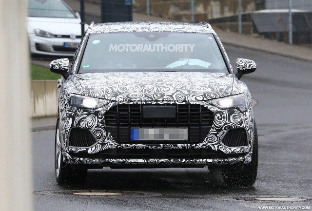 2020 Audi SQ3 spy shots - Image via S. Baldauf/SB-Medien