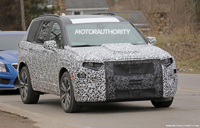 2020 Cadillac XT6 spy shots - Image via S. Baldauf/SB-Medien