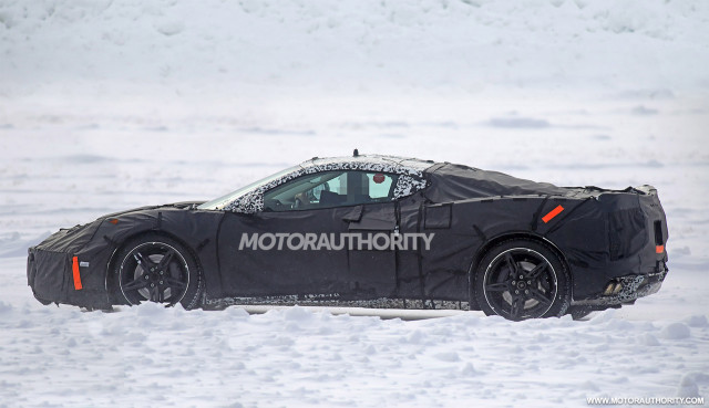 2020 Chevrolet Corvette (C8) spy shots - Image via S. Baldauf/SB-Medien