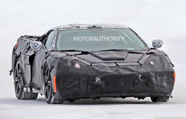 2020 Chevrolet Corvette (C8) spy shots - Image via S. Baldauf/SB-Medien