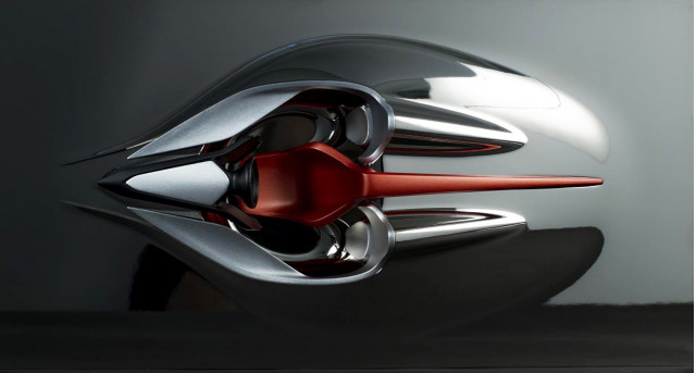 McLaren BP23-inspired 'Speed Form' sculpture
