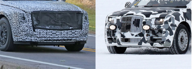 Prototypes for President Trump and Putin's state limos Prototypes for President Trump and Putin's state limos