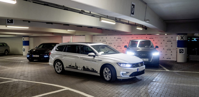 Volkswagen testing autonomous parking at German airport