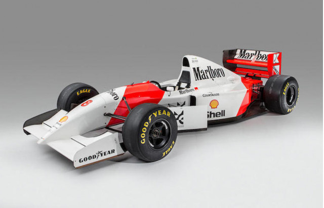 1993 McLaren MP4/8A Formula 1 race car