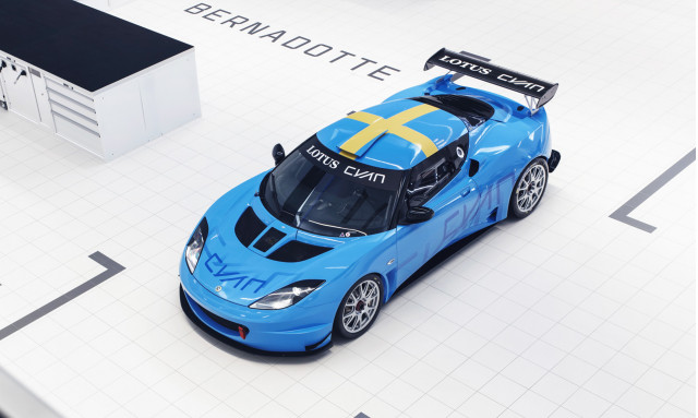 2018 Lotus Cyan Racing Evora GT4 race car