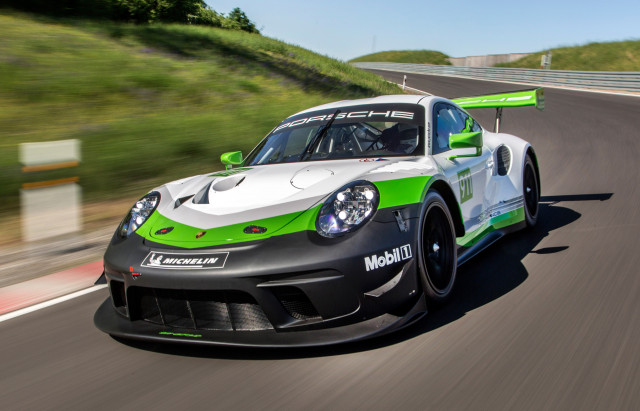 2019 Porsche 911 GT3 R race car