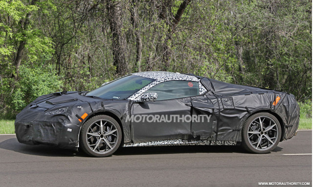 2020 Chevrolet Corvette (C8) spy shots - Image via S. Baldauf/SB-Medien