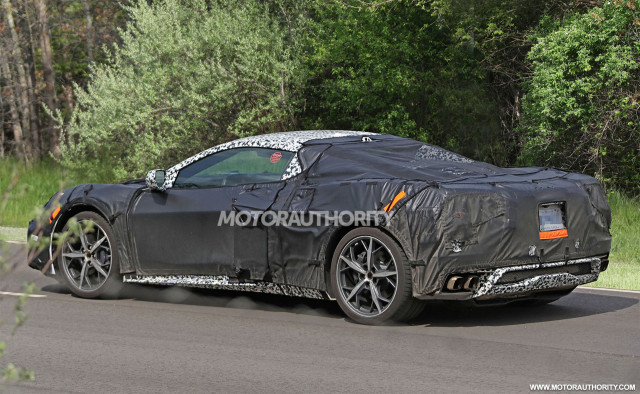 2020 Chevrolet Corvette (C8) spy shots - Image via S. Baldauf/SB-Medien