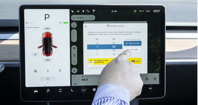 Consumer Reports initiates Tesla Model 3 software update [CREDIT: Consumer Reports]