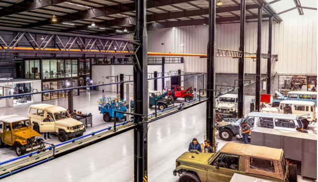 The FJ Company's Toyota Land Cruiser restoration service