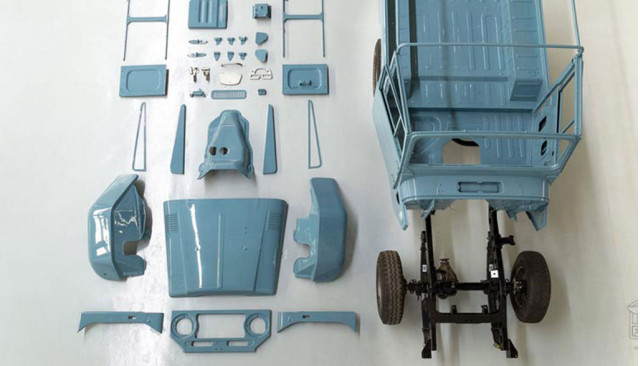 The FJ Company's Toyota Land Cruiser restoration service