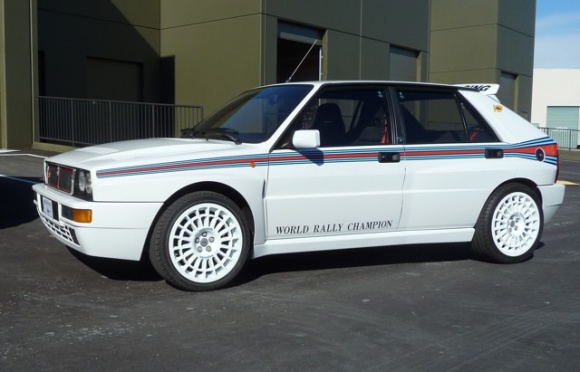 1992 Lancia Delta Integrale Evo 1 Martini 5. Image via Bring a Trailer.