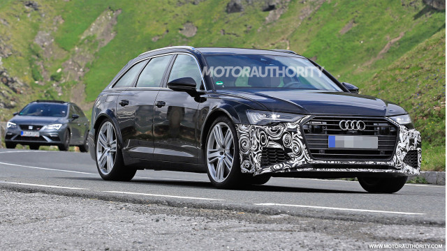 2019 Audi RS 6 Avant test mule spy shots - Image via S. Baldauf/SB-Medien