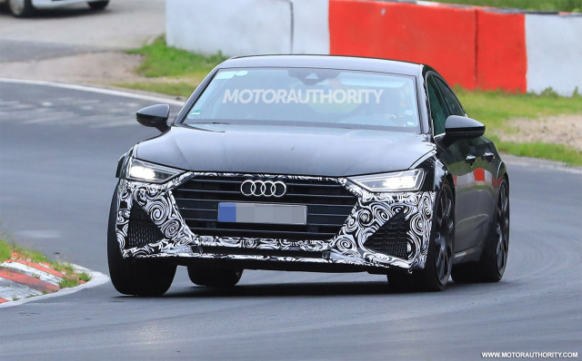 2020 Audi RS 7 test mule spy shots - Image via S. Baldauf/SB-Medien