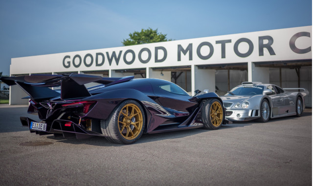 Apollo Intensa Emozione and Mercedes-Benz CLK-GTR