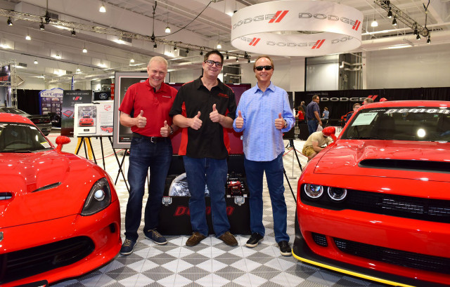 Auction of the final 2017 Dodge Viper and 2018 Dodge Challenger SRT Demon on June 23, 2018