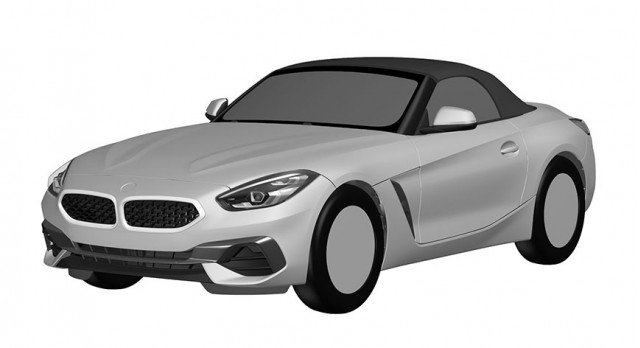 BMW Z4 Patent Drawings