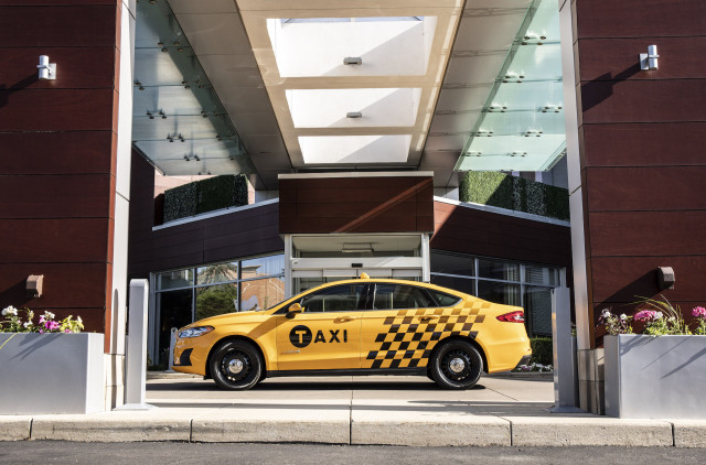 Ford Fusion Hybrid Taxi