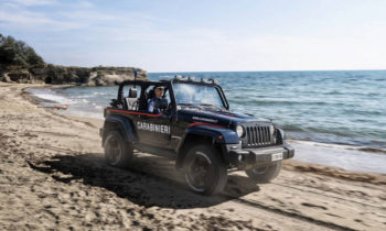 Italian Police prepped for beach patrol with new Jeep Wrangler