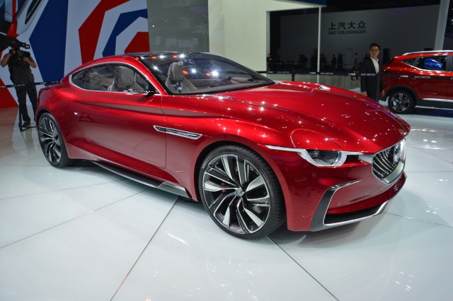 MG E-motion concept, 2017 Shanghai auto show [photo: Ronan Glon]