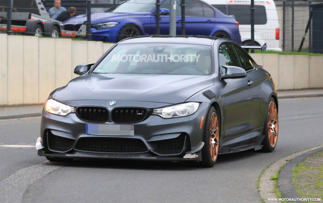 Mystery BMW M4 GTS spy shots - Image via S. Baldauf/SB-Medien